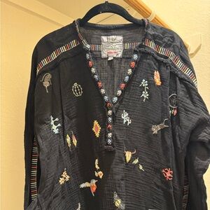 Johnny Was Tunic Shirt